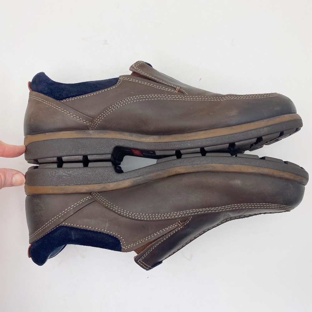 Pikolinos Brown Oiled Leather Slip On Loafers Mens EU 46 US 12 - Picture 3 of 8